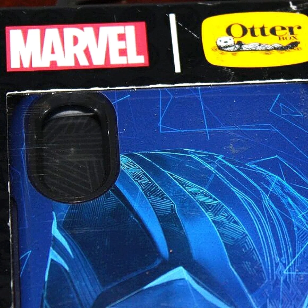 Black Panther iPhone X Case - OtterBox Symmetry - Marvel Avengers